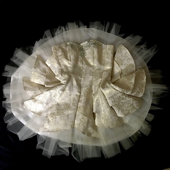 Deb Ballerina style Homecoming/Prom Dress - Picture 5 of 7